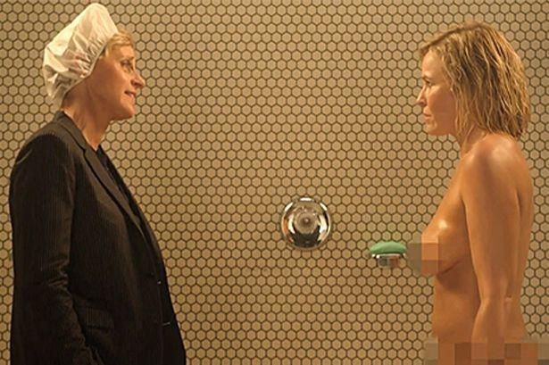 ce-show-goala-sub-dus-chelsea-hardler-cu-ellen-degeneres-si-un-pitic-dezbracat-video-18491662