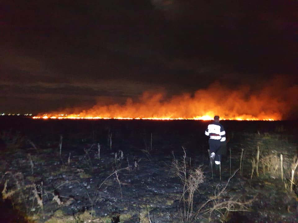 incendiu vegetatie