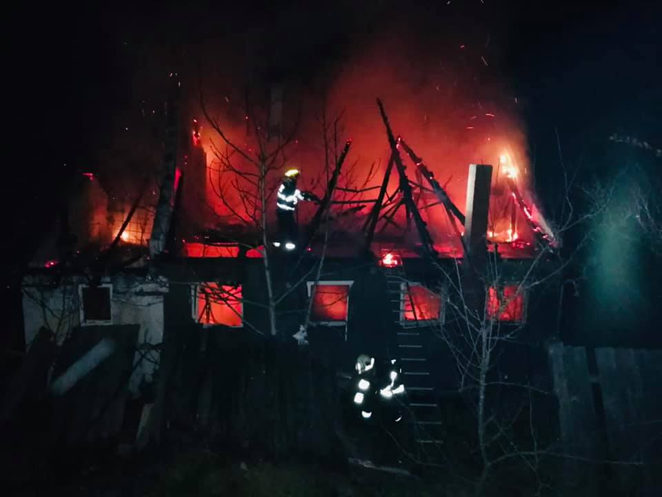 incendiu pompieri