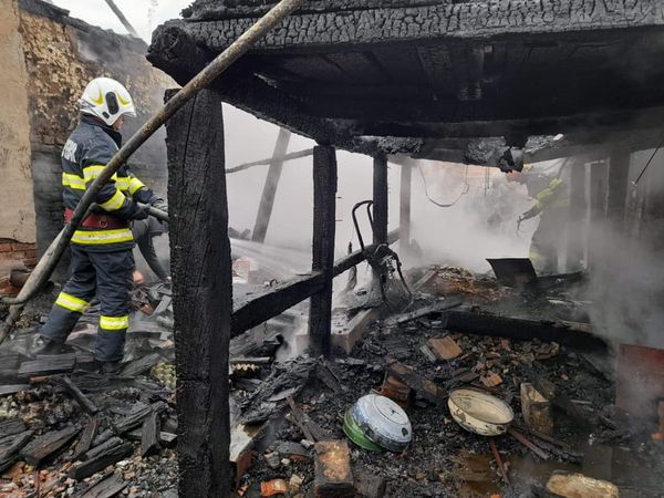incendiu pompieri