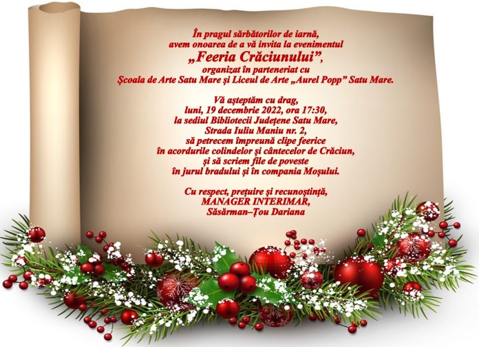 BJSM_Invitatie_Feeria Crăciunului_2022