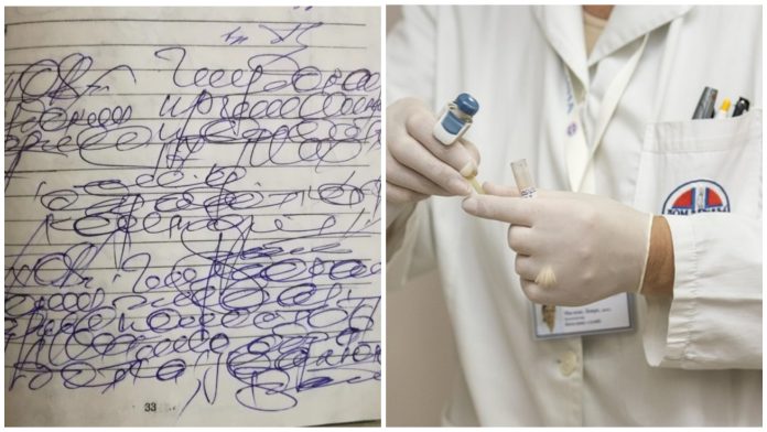un-doctor-si-scrisul-urat