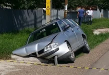 Accident în Boghiș: un șofer de 56 de ani a ajuns la spital după ce i s-a făcut rău la volan