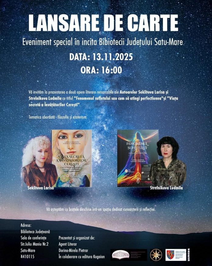 2025_Afiș_Dublă lansare_Ezoterism