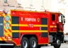 Incendiu izbucnit la acoperișul unui magazin de încălțăminte de pe bulevardul Cloșca din Satu Mare