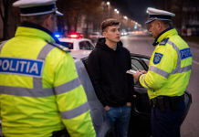 Tânăr de 24 de ani, prins la volan cu permisul suspendat pe o stradă din Satu Mare