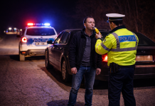 Șofer din Carei, prins beat la volan în toiul nopții. Alcoolemie uriașă la etilotest