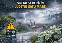 Avertizare meteo pentru sătmăreni: Frig, ploi și risc de brumă în județul Satu Mare