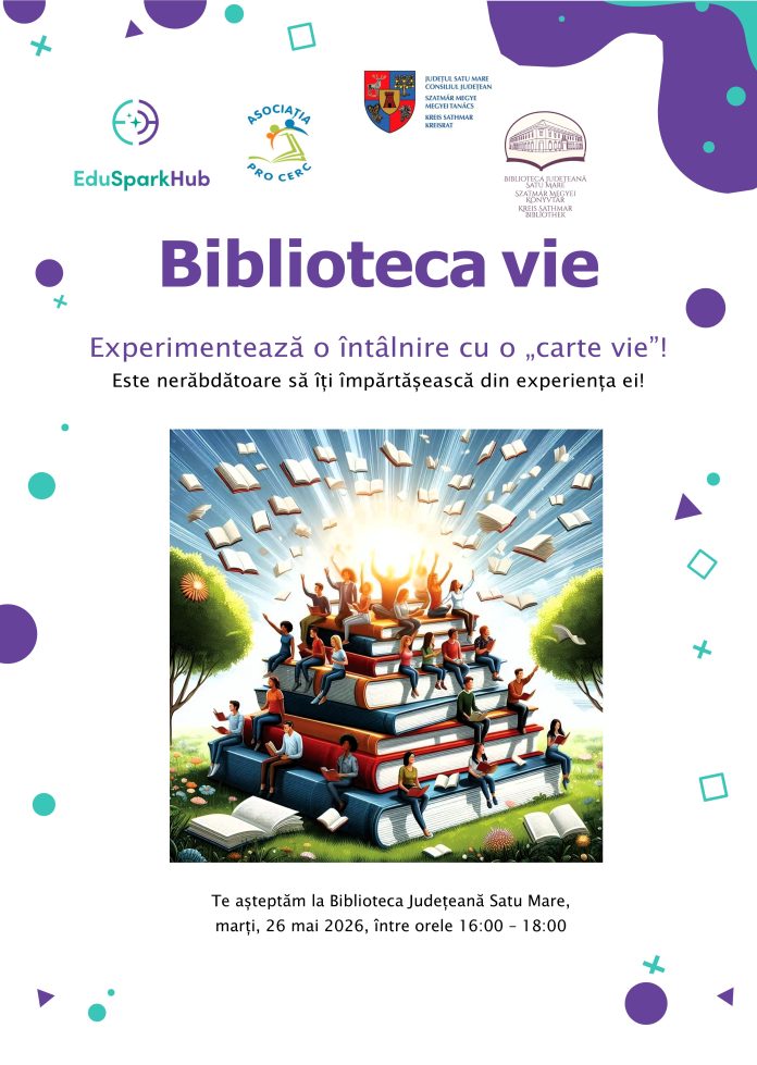 2026_Afiș_Biblioteca vie_Mai