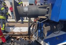 O femeie a fost lovită de o locomotivă în Gara de Nord din Satu Mare