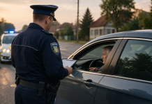 Șofer de 72 de ani, prins la volan cu permisul suspendat, la Tășnad