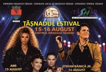 Ștefan Bănică Jr., concert spectaculos la Tășnad! Cine mai urcă pe scena Tășnadul Estival 2026