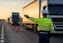 Transporturile de mărfuri, în vizorul polițiștilor rutieri din Satu Mare