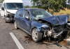 Accident între Ghenci și Căuaș: un copil de 7 ani și un bărbat, răniți