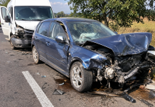 Accident între Ghenci și Căuaș: un copil de 7 ani și un bărbat, răniți