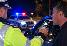 Șofer de 51 de ani, prins băut la volan, în Halmeu. Vedeți ce alcoolemie avea acesta