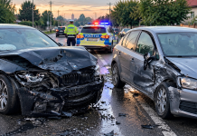 Beat la volan, a intrat pe contrasens și s-a izbit de o altă mașină, în Satu Mare! A refuzat recoltarea probelor și a fost reținut