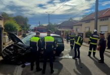 Șofer de 82 de ani, accident pe o stradă din Satu Mare: i s-a făcut rău la volan și a intrat într-un gard