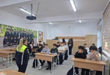 Ziua Europeană de Luptă Împotriva Traficului de Persoane, marcată de polițiști în școlile din Satu Mare