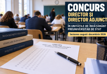 102 dosare pentru concursul de directori ai școlilor din Satu Mare. Proba scrisă are loc marți