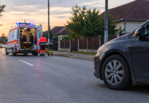Pieton lovit de o mașină la Odoreu, după ce ar fi traversat prin loc nepermis