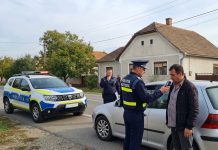 Alcoolemie uriașă la volan, în Pir: șoferul de 45 de ani, oprit de polițiști în plină zi