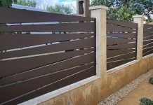 Top Trapez oferă 20% reducere la gardurile metalice maro